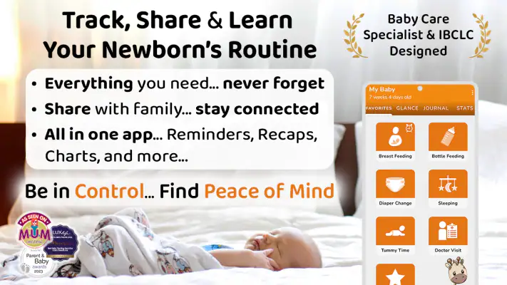 Breastfeeding & Baby Tracker screenshot 1