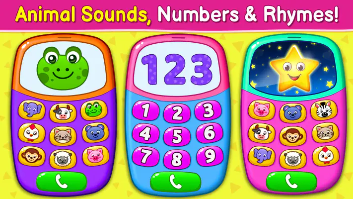 Baby Games: Piano & Baby Phone screenshot 1