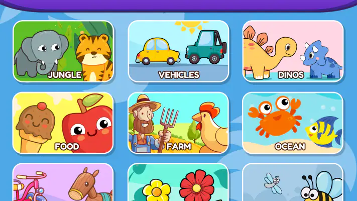 Baby Puzzle Games for Toddlers screenshot 1