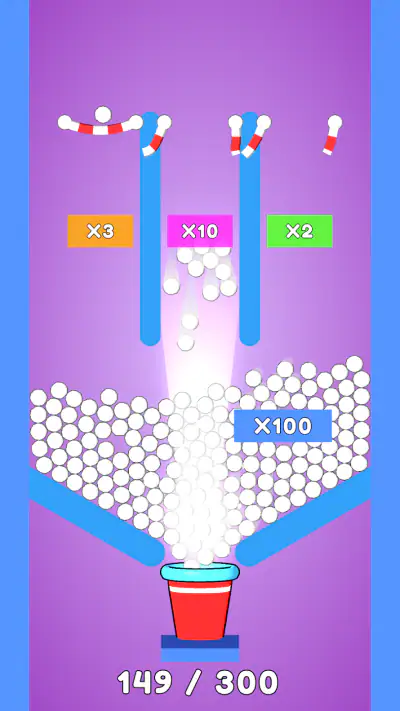 Balls and Ropes: Cut 'n Bounce screenshot 1