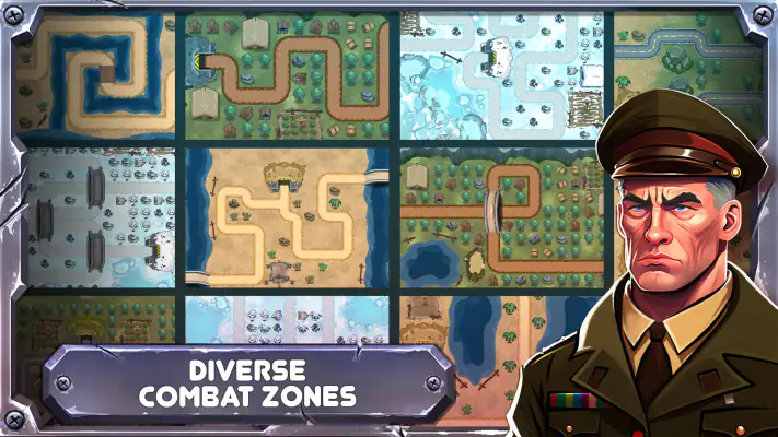 WW2 Strategy: Tower Defense screenshot 1
