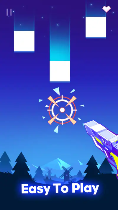Beat Fire - Edm Gun Music Game screenshot 1