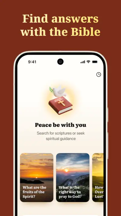 Bible Vod: Bible Chat & Verse screenshot 1