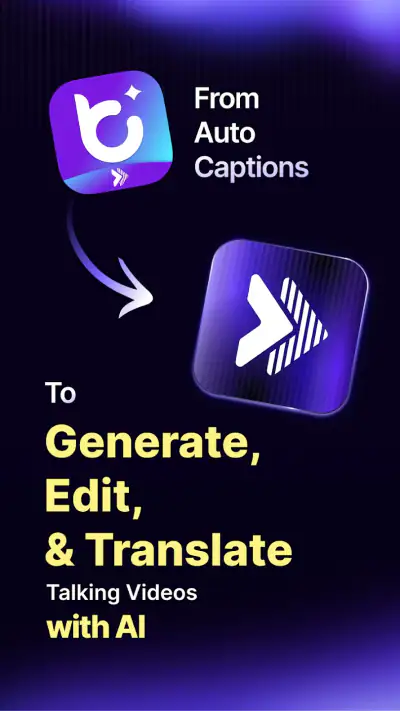 Blink Captions by Vozo AI screenshot 1