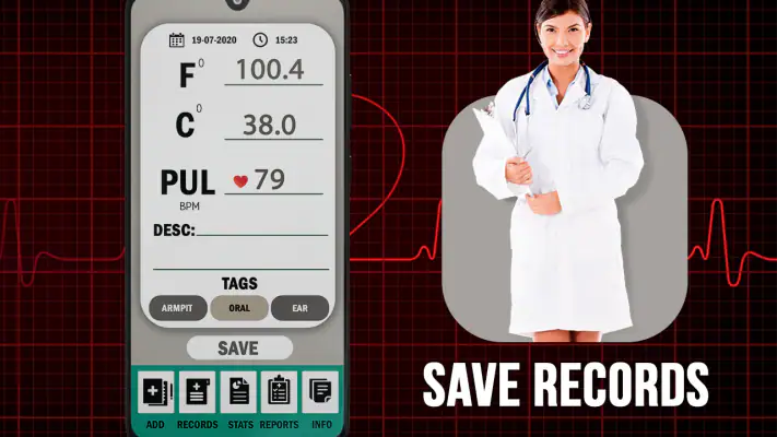 Body Temperature Thermometer screenshot 1