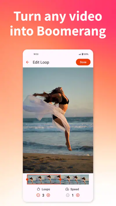 Boomerit Boomerang Video Maker screenshot 1
