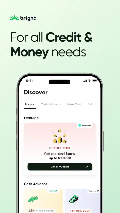Bright: Loans & Credit Builder screenshot 1