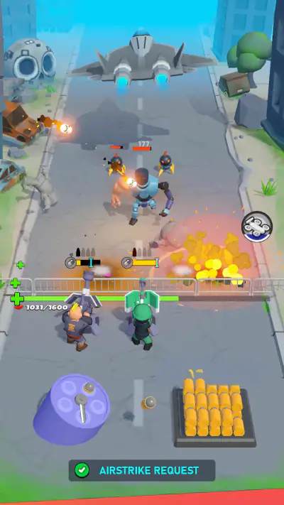 Bullet Heroes: TD RPG Shooter screenshot 1