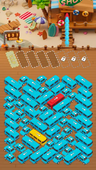 Bus Craze - Traffic Jam Puzzle screenshot 1