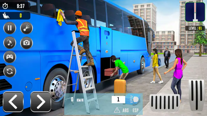 Bus Driving Simulator Bus game screenshot 1