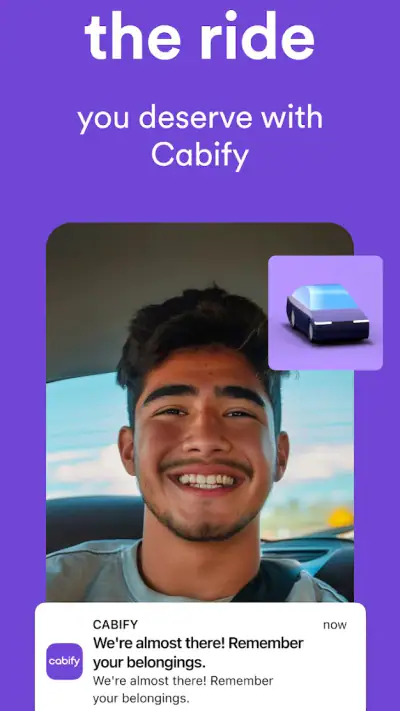 Cabify screenshot 1
