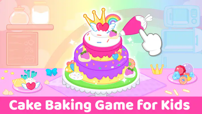 Cake Maker: Kids Cooking Games screenshot 1