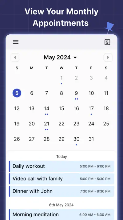 2026 Calendar Launcher screenshot 1