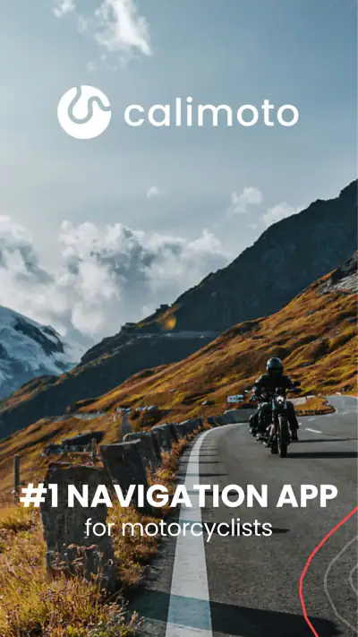 calimoto — Motorcycle GPS screenshot 1
