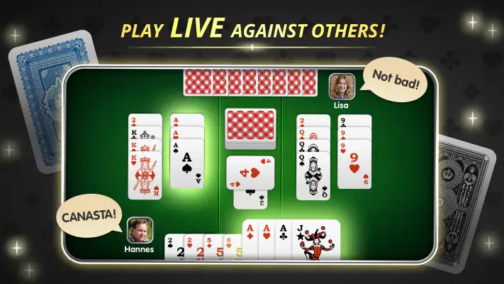 Canasta Online – Card Game screenshot 1