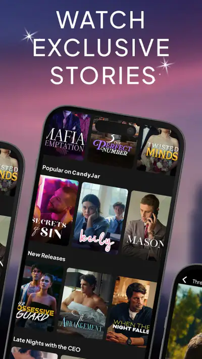 Inkitt CandyJar: TV & Shorts screenshot 1