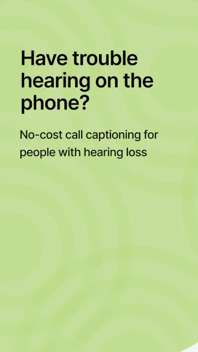 CaptionCall screenshot 1