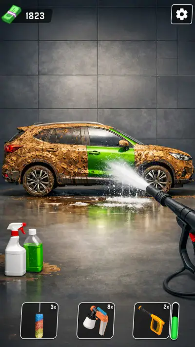 Car Wash Makeover Fixing Games screenshot 1