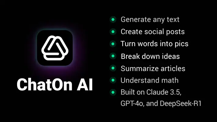 ChatOn - AI Chat Bot Assistant screenshot 1