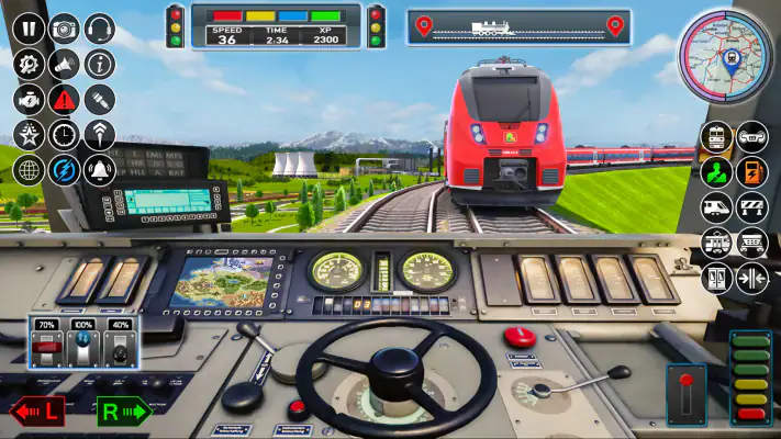 City Train Game 3d Train games screenshot 1