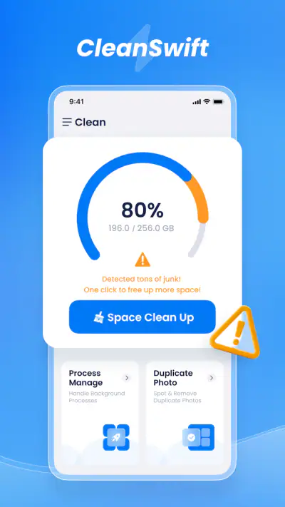 CleanSwift screenshot 1