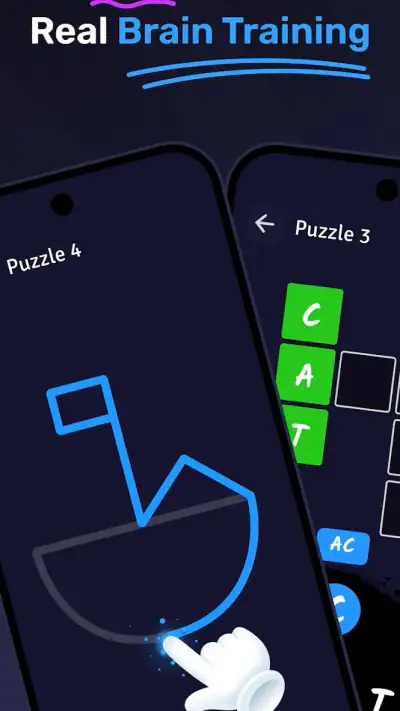 Clever: Brain Games & IQ Tests screenshot 1