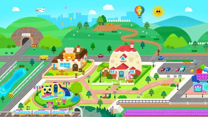 Cocobi Life World - city, town screenshot 1