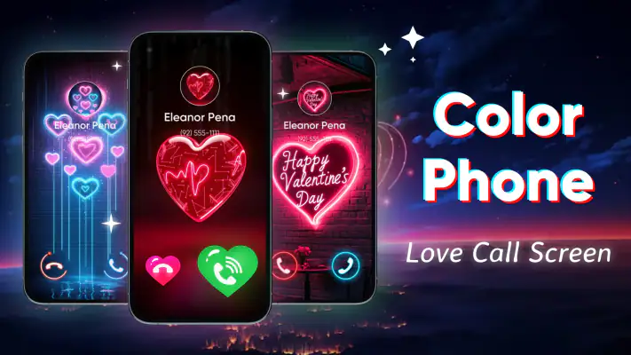 Color Phone, Call Screen Theme screenshot 1