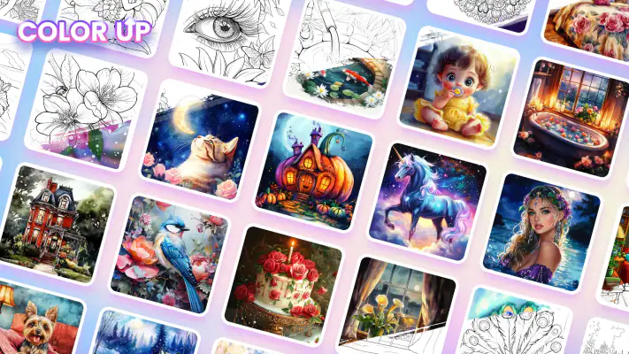 Color Up - Color By Number screenshot 1