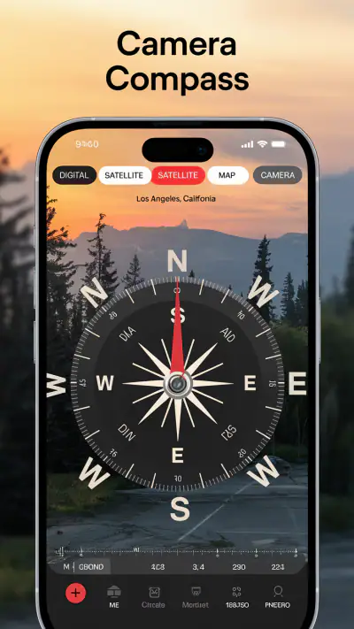 Compass app - Accurate Compass screenshot 1