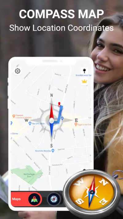 Compass360: Smart Compass tool screenshot 1