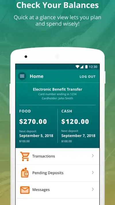ConnectEBT screenshot 1
