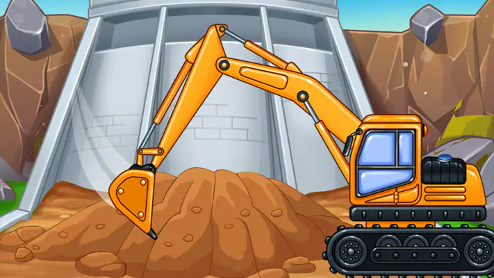 Construction Truck Kids Games screenshot 1