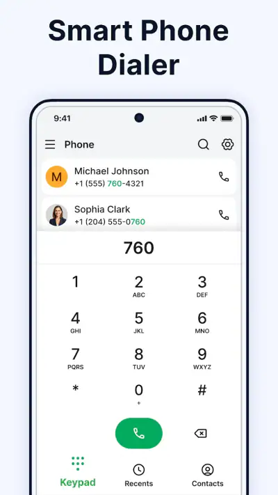 Contacts - Calls, Phone Dialer screenshot 1