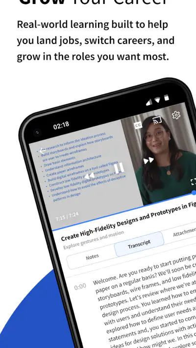 Coursera: Grow your career screenshot 1