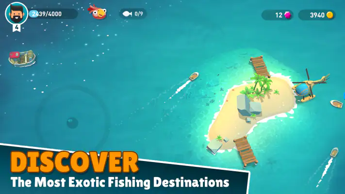 Creatures of the Deep: Fishing screenshot 1