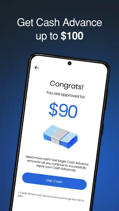 Credit Genie: Get Cash Advance screenshot 1