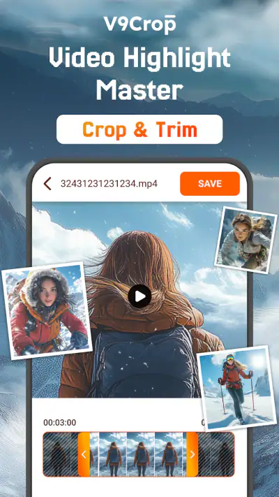 Crop, Trim Video Editor screenshot 1