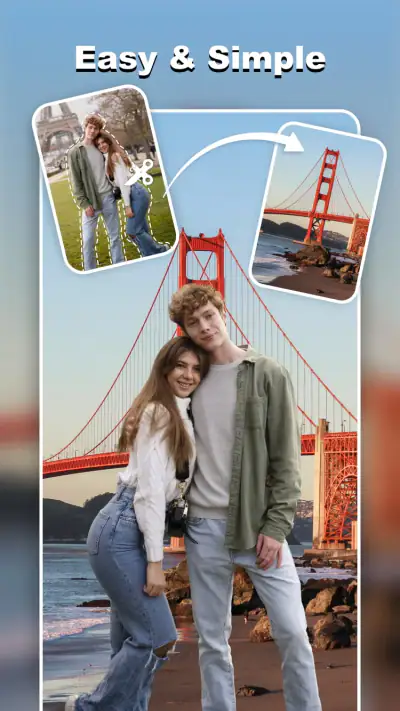 Cut and Paste Photo Editor screenshot 1