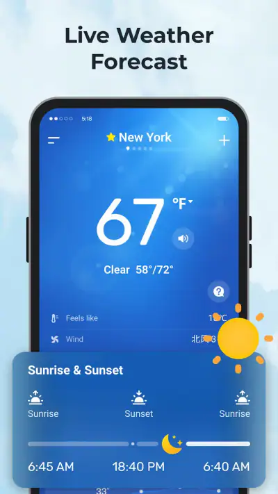Daily Weather: Forecast&Alerts screenshot 1