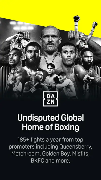 DAZN - Watch Live Sports screenshot 1