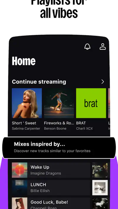Deezer: Music & Podcast Player screenshot 1