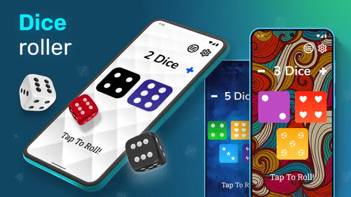 Dice Roller: Shake & Roll Dice screenshot 1