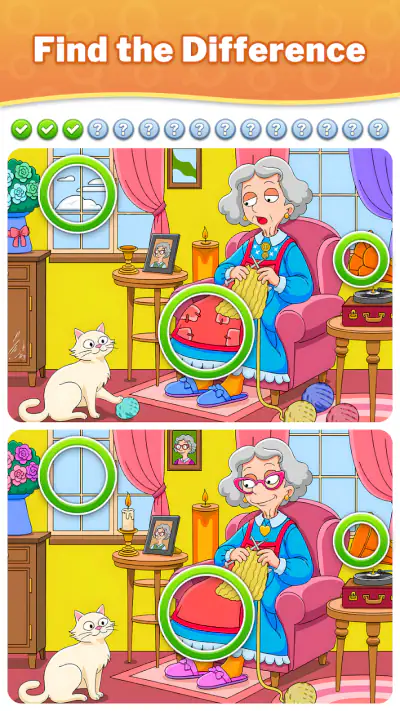 Differences - Find & Spot It screenshot 1