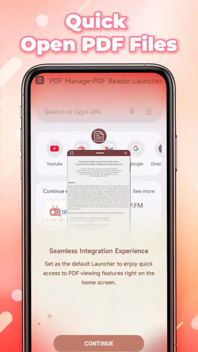Document Reader-PDF Launcher screenshot 1