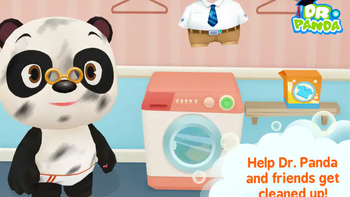 Dr. Panda Bath Time screenshot 1