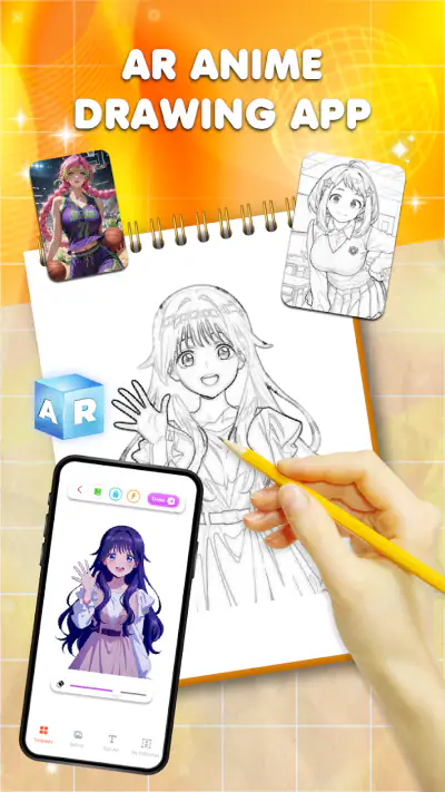 Draw Anime - AR Tracing App screenshot 1