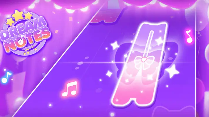 Dream Notes: Cute Music Game screenshot 1