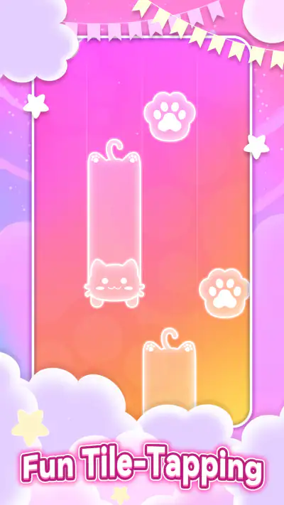 Dreameow Tiles: Rhythm Cat screenshot 1