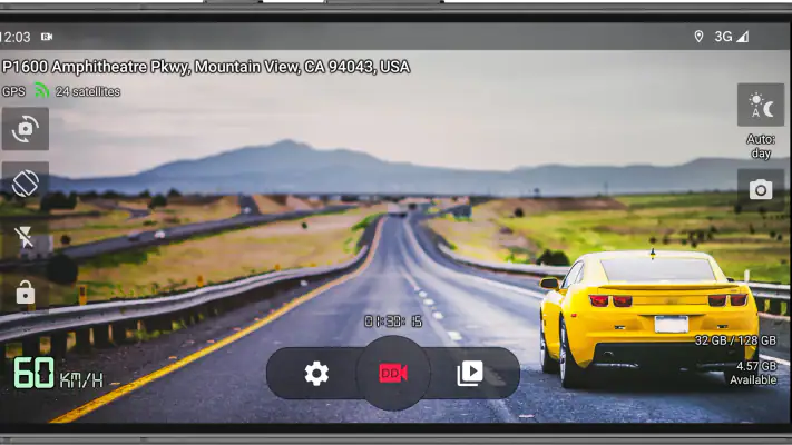 Droid Dashcam - Video Recorder screenshot 1
